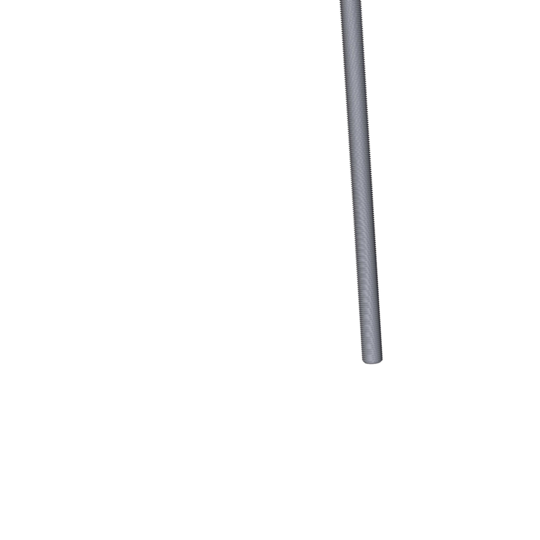 Titanium 1/2-20 X 10-1/4 inch UNF Fully Threaded Allied Titanium Hex Head Bolt (No Dimple)