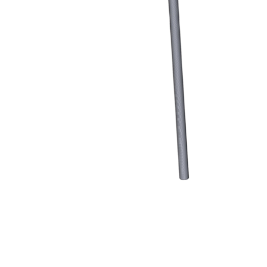 Titanium 1/2-20 X 10-3/4 inch UNF Fully Threaded Allied Titanium Hex Head Bolt (No Dimple)