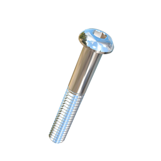 Titanium 1/4-20 X 1-3/4 UNC Button Head Socket Drive Allied Titanium Cap Screw