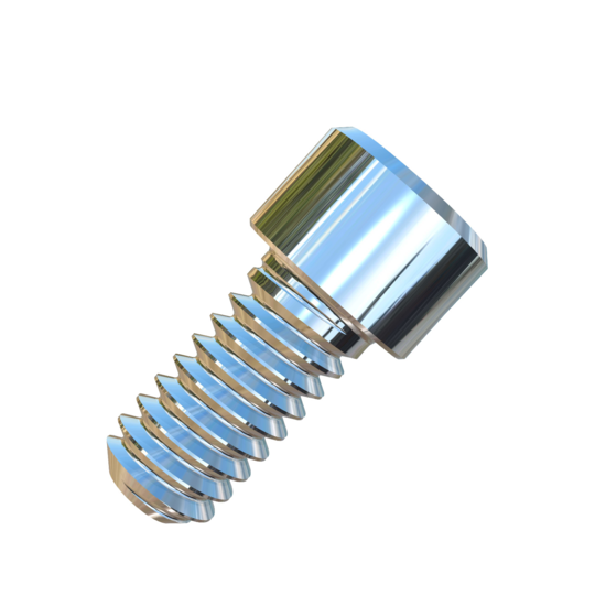 Titanium 1/4-20 X 1/2 UNC Socket Head Allied Titanium Machine Screw, Class 3A Threads