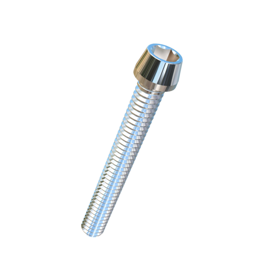 Titanium 1/4-20 X 2 UNC Allied Titanium Taper Head Socket Drive Machine Screw