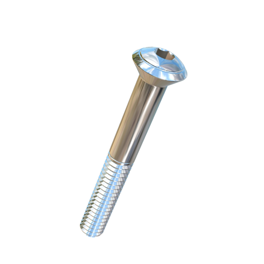 Titanium 1/4-20 X 2 UNC Oval Head Socket Drive Allied Titanium Cap Screw