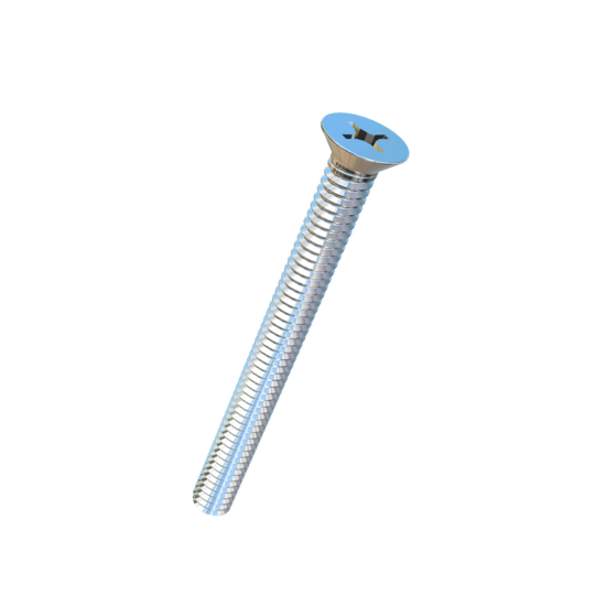 Titanium 1/4-20 X 2-5/8 UNC Flat Head, Phillips Drive, Allied Titanium Machine Screw