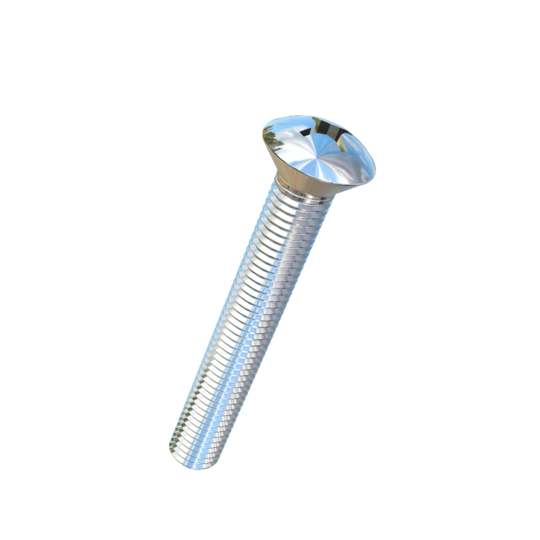 Titanium 1/4-28 X 1-3/4 UNF Oval Head, Phillips Drive, Allied Titanium Machine Screw