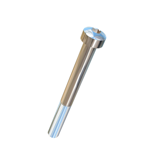 Titanium 1/4-28 X 2-1/2 UNF Fillister Head, Socket Drive, Allied Titanium Cap Screw