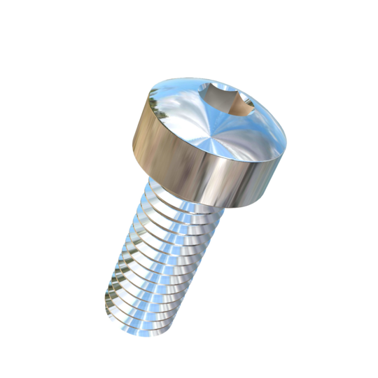 Titanium 3/8-16 X 1 UNC Fillister Head, Socket Drive,  Allied Titanium Machine Screw