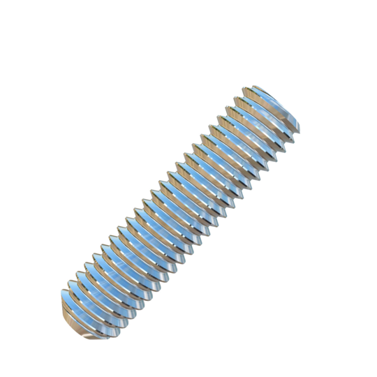 Titanium 3/8-16 X 1-1/2 inch UNC Allied Titanium Set Screw, Socket Drive with Flat Point