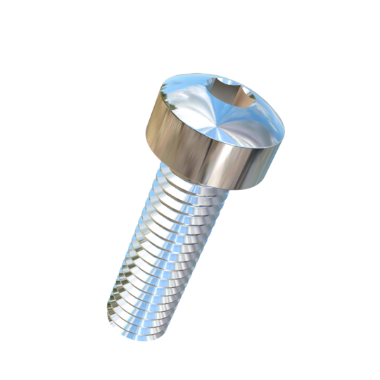 Titanium 3/8-16 X 1-1/4 UNC Fillister Head, Socket Drive,  Allied Titanium Machine Screw