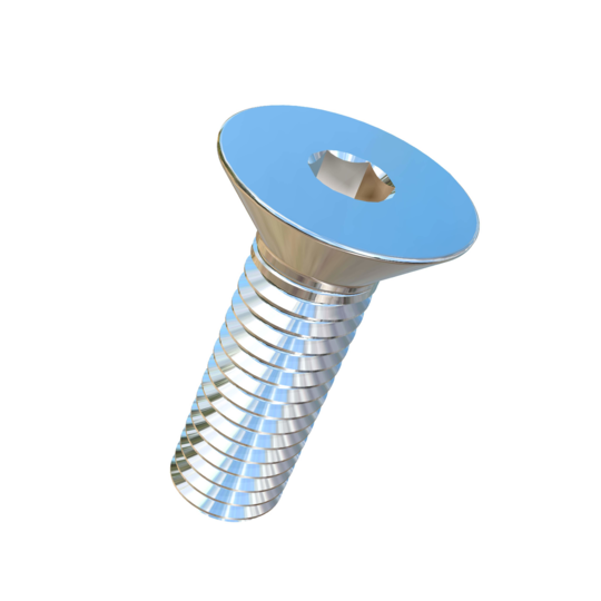 Titanium 3/8-16 X 1-1/4 UNC Flat Head, Socket Drive,  Allied Titanium Machine Screw