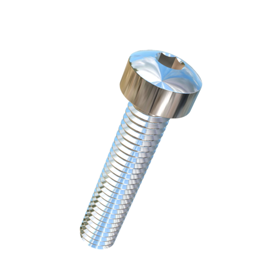 Titanium 3/8-16 X 1-3/4 UNC Fillister Head, Socket Drive,  Allied Titanium Machine Screw