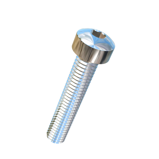 Titanium 3/8-16 X 2 UNC Fillister Head, Socket Drive,  Allied Titanium Machine Screw