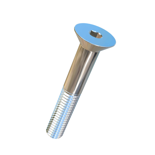 Titanium 3/8-16 X 2-1/2 UNC Flat Head, Socket Drive,  Allied Titanium Cap Screw