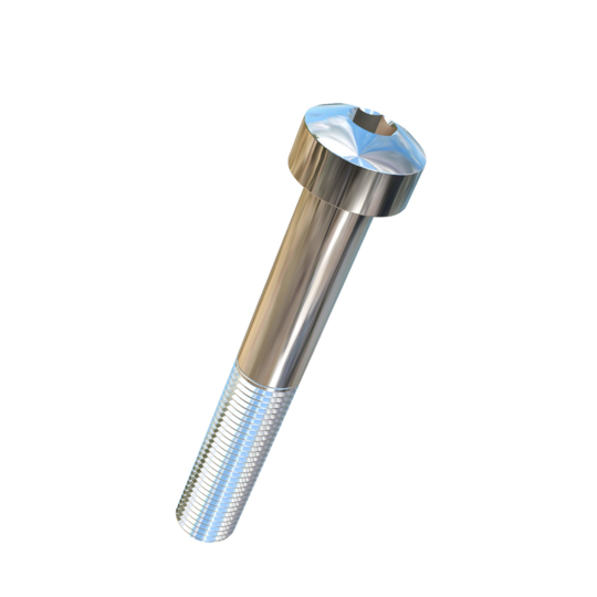 Titanium 3/8-24 X 2-1/2 UNF Fillister Head, Socket Drive,  Allied Titanium Cap Screw