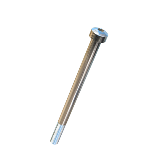 Titanium 3/8-24 X 5-1/2 UNF Fillister Head, Socket Drive,  Allied Titanium Cap Screw