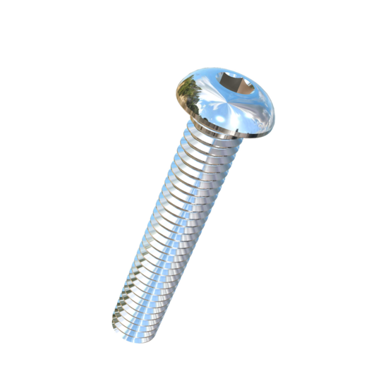 Titanium 5/16-18 X 1-3/4 UNC Button Head Socket Drive Allied Titanium Machine Screw