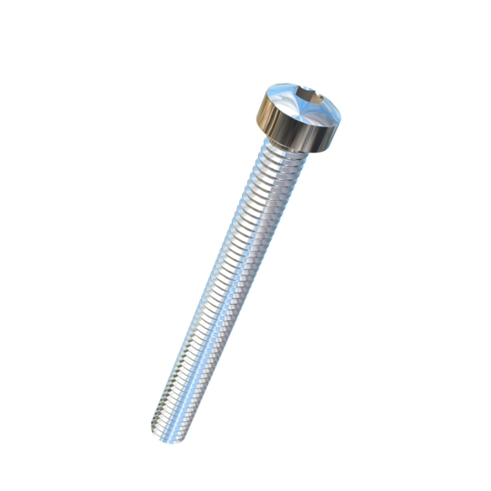 Titanium 5/16-18 X 3 UNC Fillister Head, Socket Drive, Allied Titanium Machine Screw