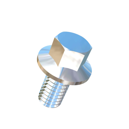 Titanium 5/16-18 X 5/8 UNC Allied Titanium Hex Head Flange Bolt (No Dimple) with Reduced Head
