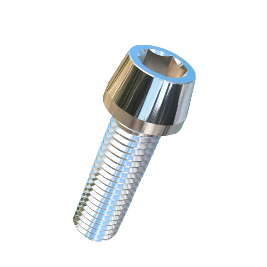 Titanium 5/8-11 X 2 UNC Allied Titanium Taper Head Socket Drive Machine Screw