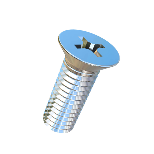 Titanium 7/16-14 X 1-1/4 UNC Flat Head, Phillips Drive, Allied Titanium Machine Screw