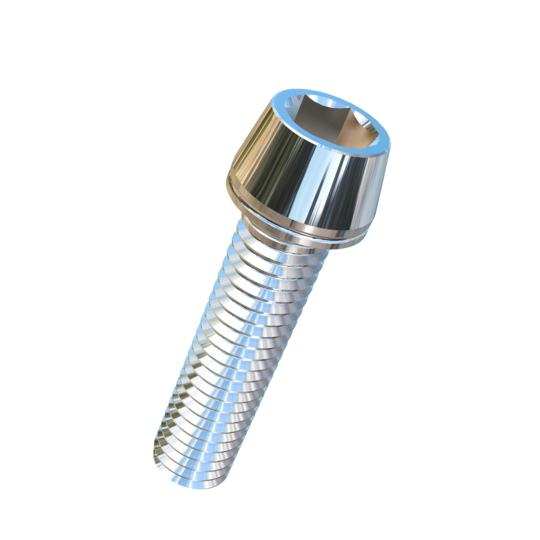 Titanium 7/16-14 X 1-3/4 UNC Allied Titanium Taper Head Socket Drive Machine Screw