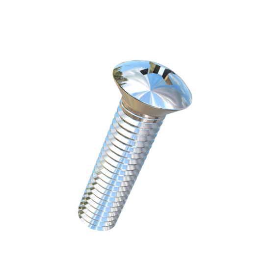 Titanium 7/16-14 X 1-3/4 UNC Oval Head, Phillips Drive,  Allied Titanium Machine Screw