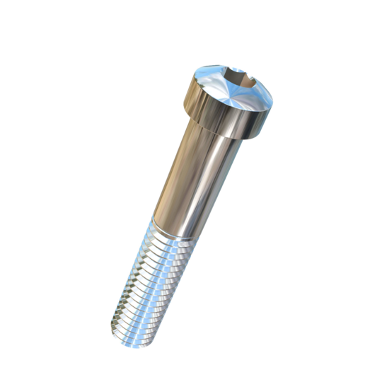 Titanium 7/16-14 X 2-1/2 UNC Fillister Head, Socket Drive,  Allied Titanium Cap Screw