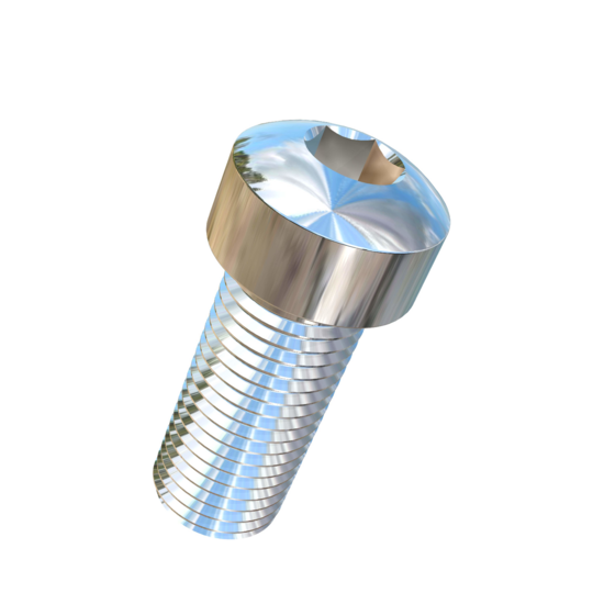 Titanium 7/16-20 X 1 UNF Fillister Head, Socket Drive,  Allied Titanium Machine Screw