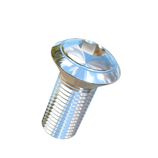 Titanium 7/16-20 X 1 UNF Oval Head, Socket Drive,  Allied Titanium Machine Screw