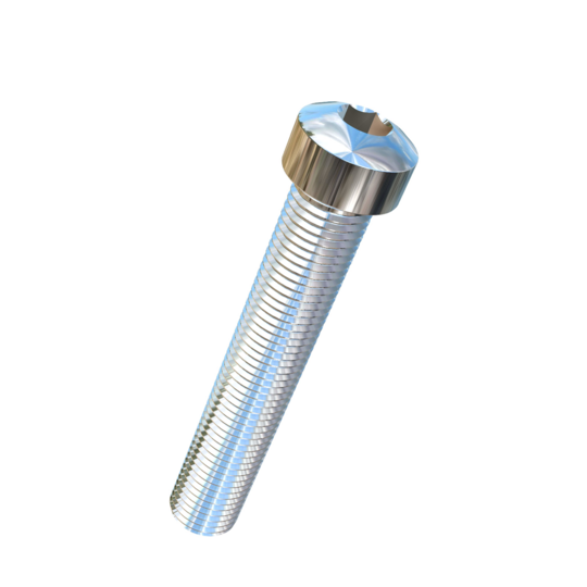 Titanium 7/16-20 X 2-1/2 UNF Fillister Head, Socket Drive,  Allied Titanium Machine Screw