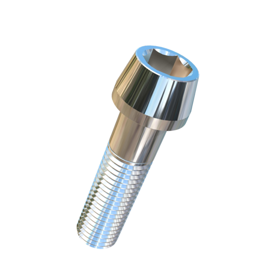 Titanium 7/8-9 X 3-1/4 UNC Allied Titanium Taper Head Socket Drive Cap Screw