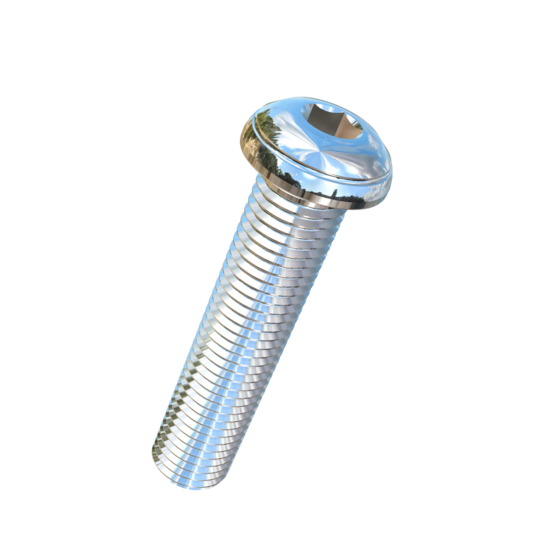 Titanium 7/8-9 X 4 UNC Button Head Socket Drive Allied Titanium Machine Screw