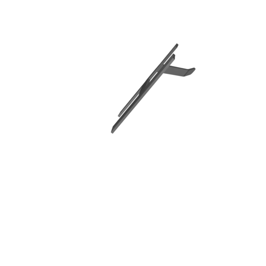 Titanium Forward Lower Shroud Chainplate for 1985 CYI Slocum 43 Pilothouse