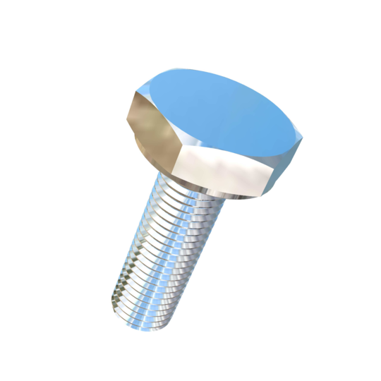 Titanium M1.6-0.2 Pitch X 5mm Allied Titanium Hex Head Bolt (No Dimple)