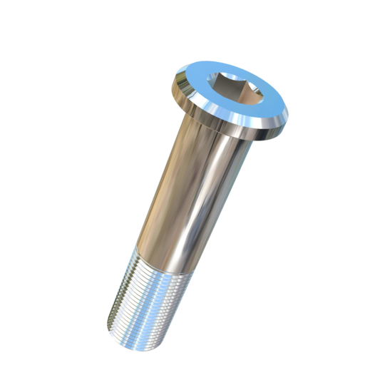 Titanium M10-0.75 X 44.83mm Low Head Socket Drive Allied Titanium Cap Screw with 27.08mm unthreaded shank