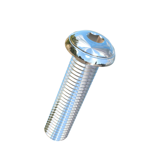 Titanium M11-1.5 Pitch X 45mm Button Head Socket Drive Allied Titanium Machine Screw