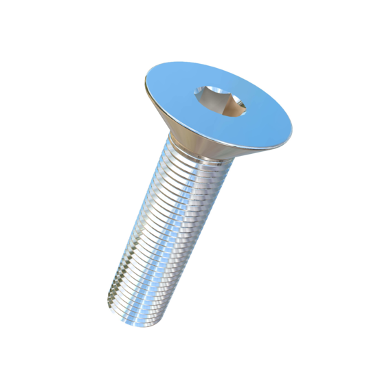 Titanium M12-1.25 Pitch X 50mm Flat Head Socket Drive Allied Titanium Machine Screw