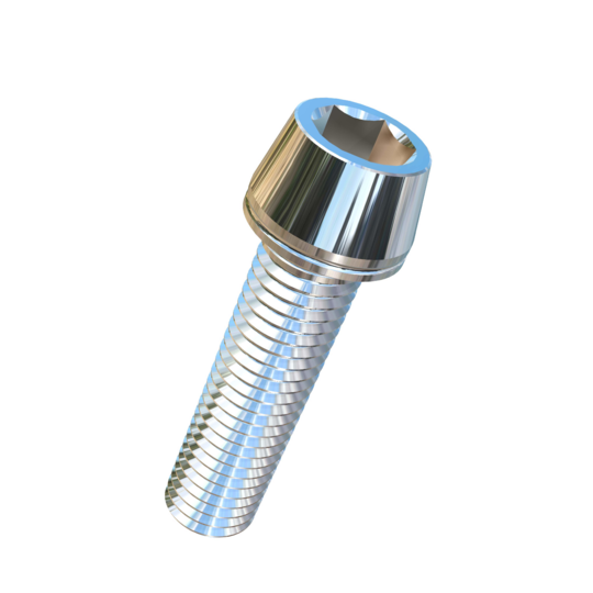 Titanium M12-1.75 Pitch X 45mm Allied Titanium Taper Head Socket Drive Machine Screw