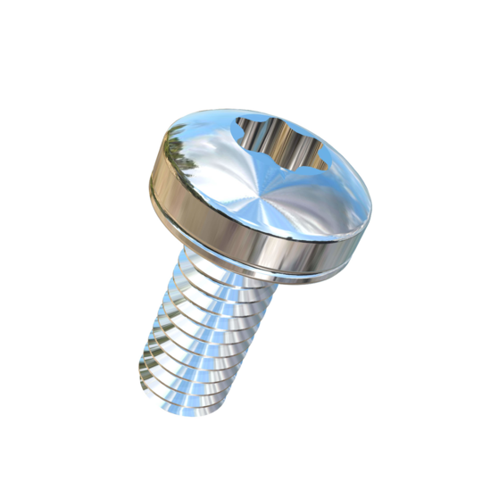 Titanium M2.5-0.45 Pitch X 6mm Pan Head, Star Drive Allied Titanium Machine Screw