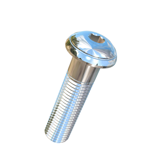 Titanium M20-2.5 Pitch X 80mm Button Head Socket Drive Allied Titanium Cap Screw