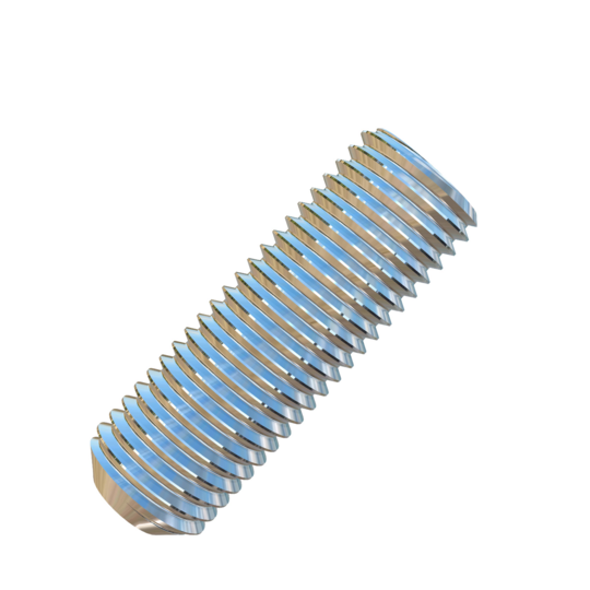 Titanium M4-0.5 Pitch X 12mm Allied Titanium Set Screw, Socket Drive with Cup Point