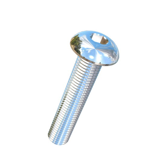 Titanium M4-0.5 Pitch X 20mm Button Head Socket Drive Allied Titanium Machine Screw