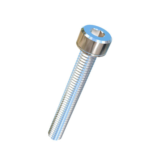 Titanium M4-0.7 Pitch X 30mm Socket Head Allied Titanium Machine Screw