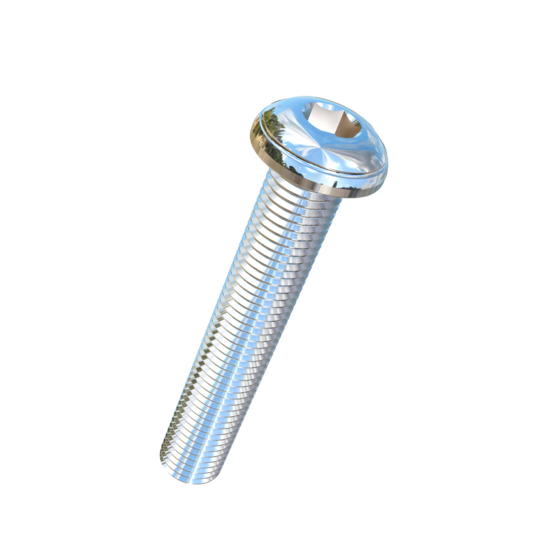 Titanium M6-0.75 Pitch X 35mm Button Head Socket Drive Allied Titanium Machine Screw