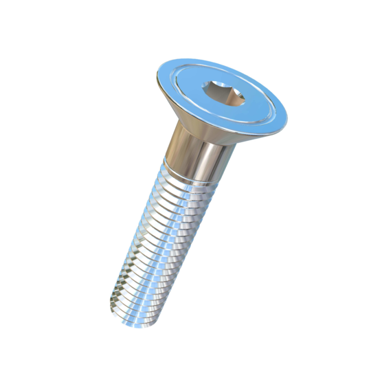 Titanium M8-1.25 Pitch X 40mm Flat Head Socket Drive Allied Titanium Cap Screw